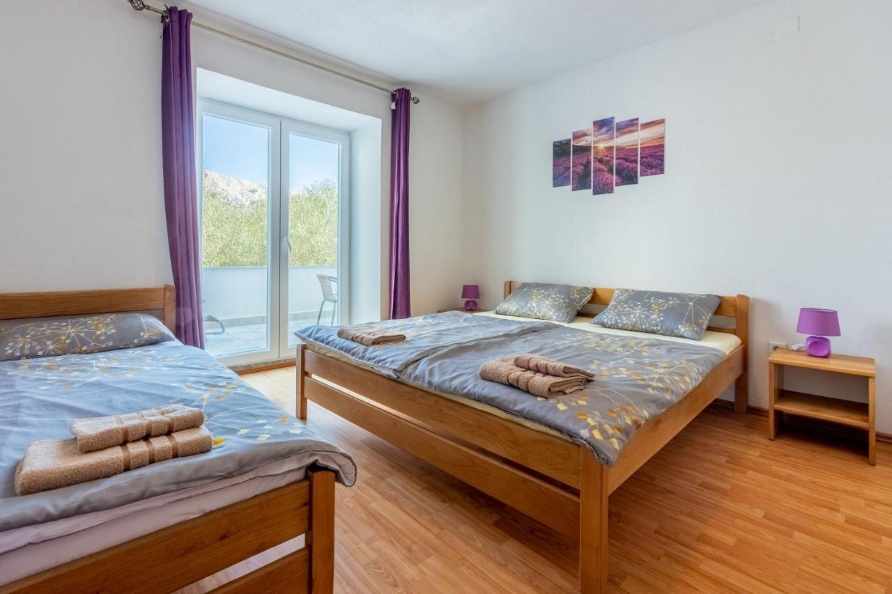 Apartments Mladen Baška Zewnętrze zdjęcie